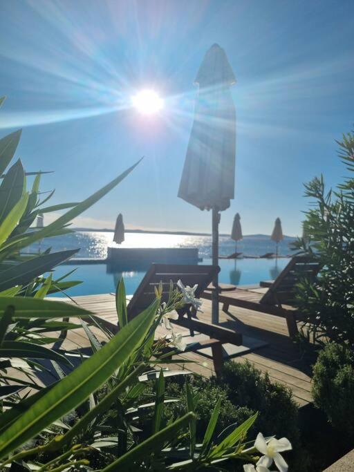 Sunny Sky Punta Skala, See View, 75 M To The Beach Petrcane Εξωτερικό φωτογραφία
